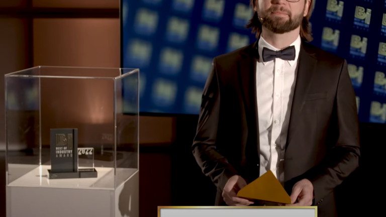 EVOSYS wins another innovation prize with the Best of Industry Award