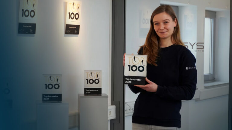 Auszeichnung mit dem TOP 100-Siegel – Evosys erneut unter den Innovationsführern