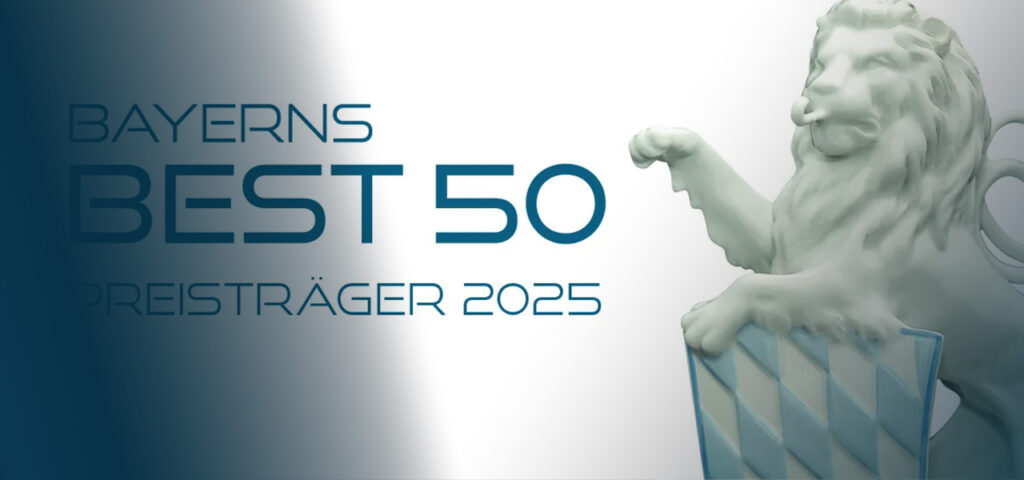 EVOSYS mit der Auszeichnung BAYERNS BEST 50 geehrt