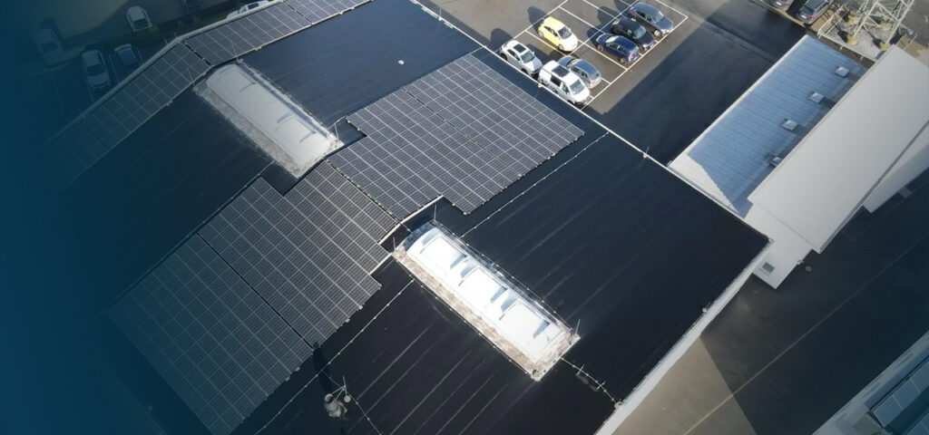 Evosys commissions new photovoltaic system on hall roof